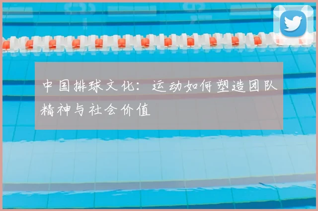 中国排球文化:运动如何塑造团队精神与社会价值